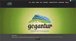 Desktop Screenshot of gegantur.com