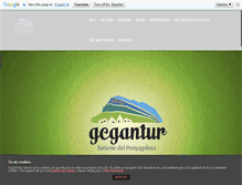 Tablet Screenshot of gegantur.com